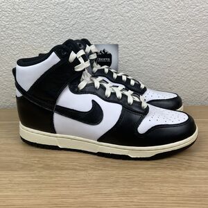 Nike Dunk High Vintage Panda Black (DQ8581-100) 11W/9.5M